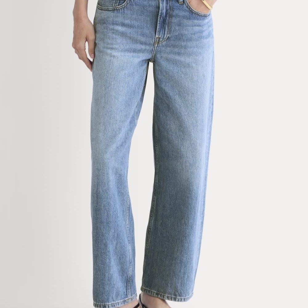 Classic Blue Women's Jeans - Picture 3 of 9